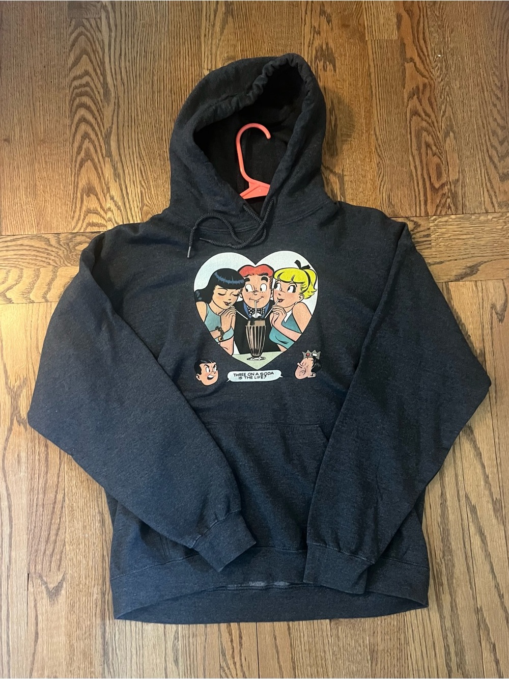 Archie Comics Charcoal Graphic Hoodie